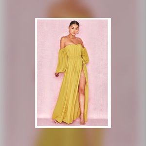 Miss Circle Chiffon dress